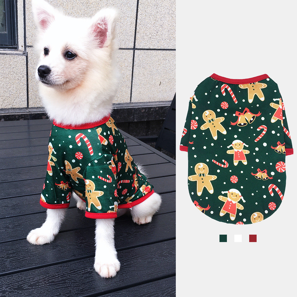 Christmas series new dog clothes