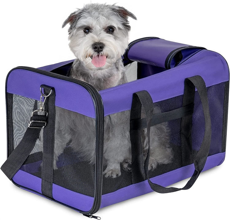 Dog Cat Carriers Bags Car Portable Transport Pet Ba