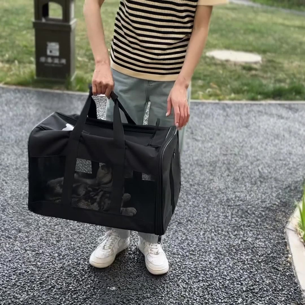 Dog Cat Carriers Bags Car Portable Transport Pet Ba