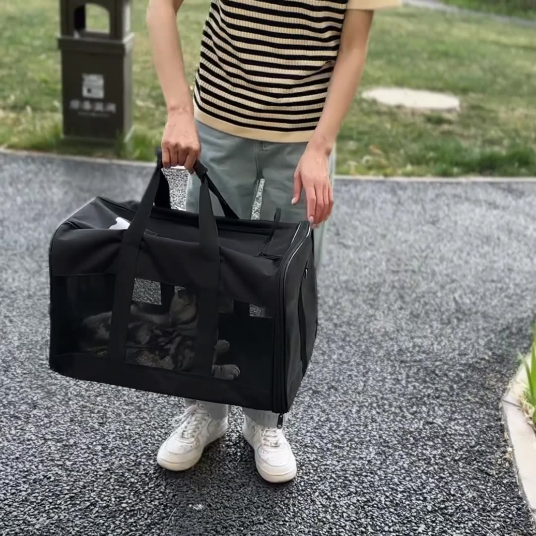 Dog Cat Carriers Bags Car Portable Transport Pet Ba