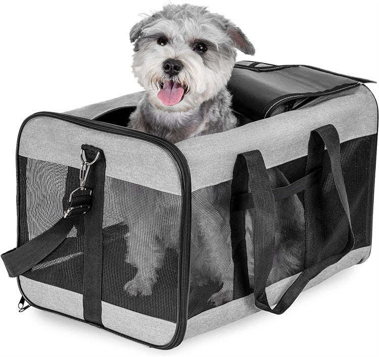 Dog Cat Carriers Bags Car Portable Transport Pet Ba